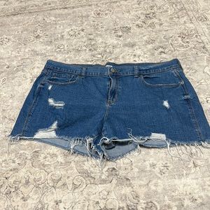 Old Navy cutoff jean shorts